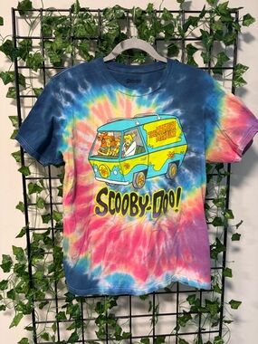 Scooby-Doo! Tie-Dye Tee - Blue, Pink, Purple